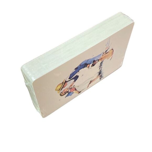 NEW Norman Rockwell Playing Cards Beguiling Buttercup FACTORY SEALED - Picture 4 of 4